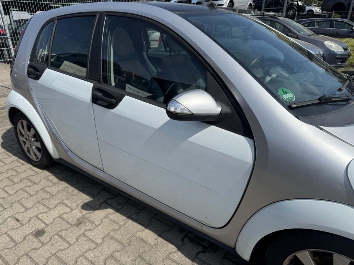 Smart ForFour 454 original T&uuml;r vorn rechts Ice White Rohbau Bj.2006